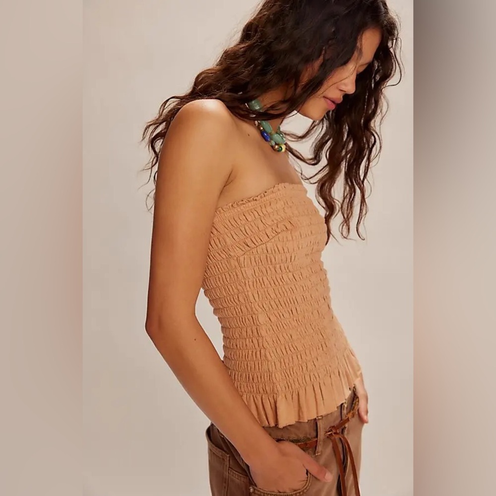 NWOT Free People Beach Lora Set-Suntan - Picture 8 of 16